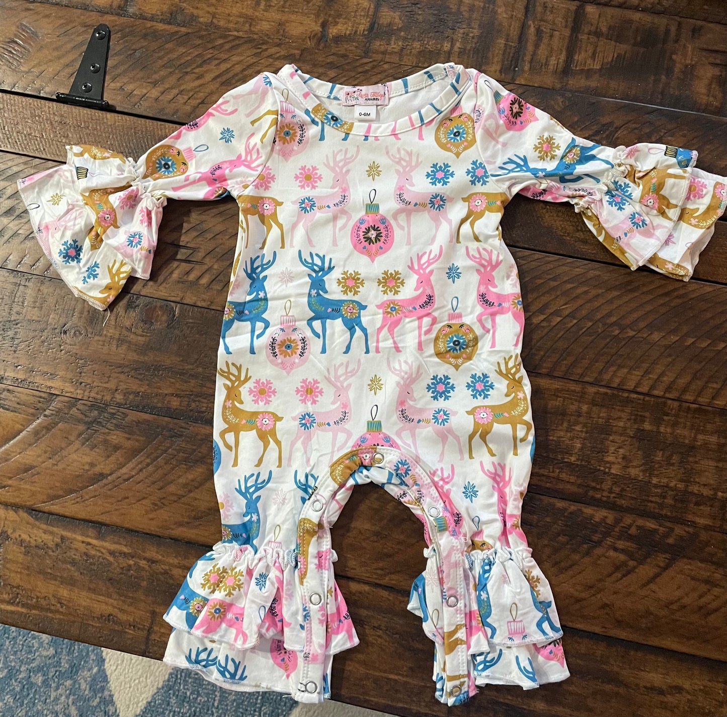 Golden Deer Romper