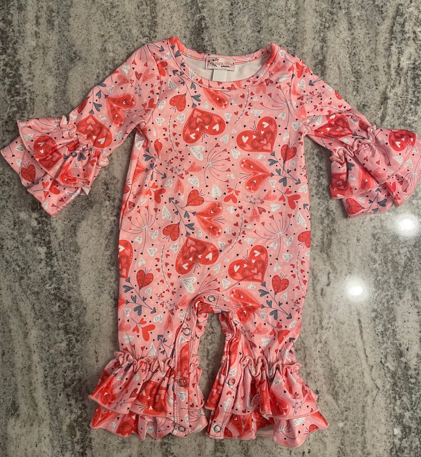 Paisley Love Romper