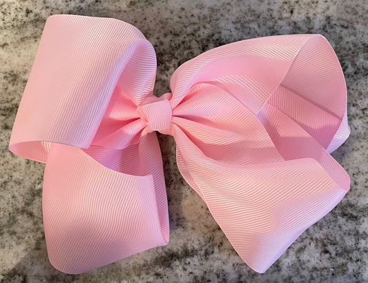 8 inch Light Pink Bow