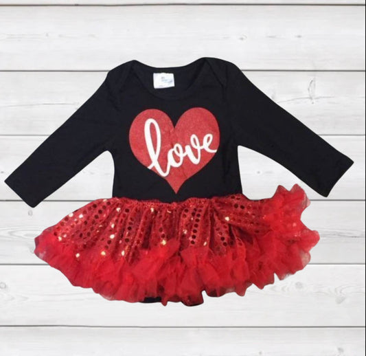 Love Tutu Romper