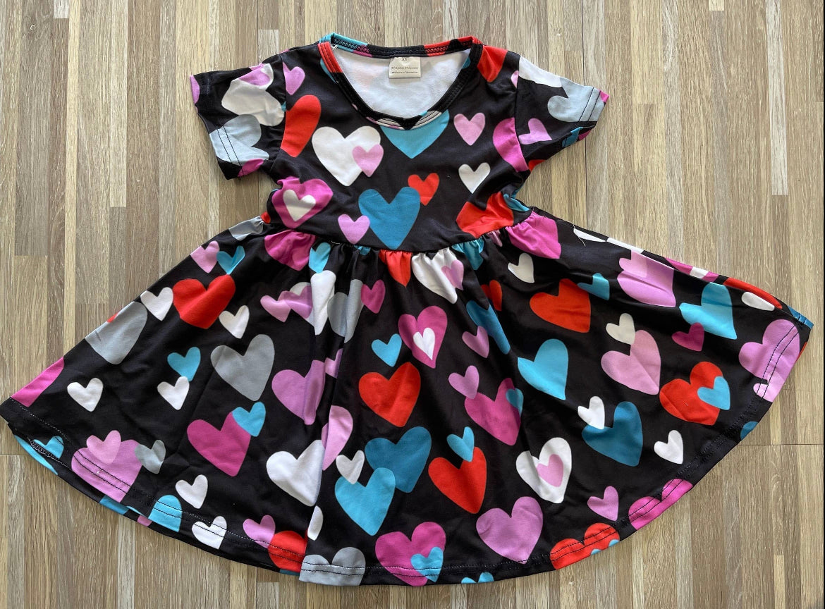 Fantasy of Hearts Twirly Dress