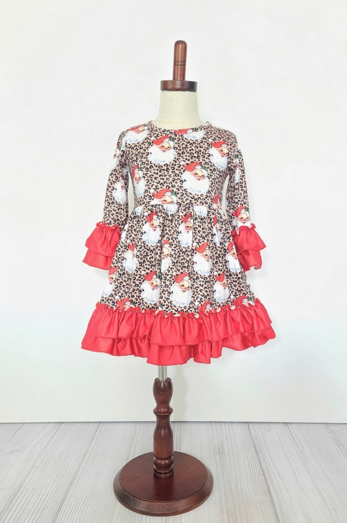 Red Leo Santa Dress