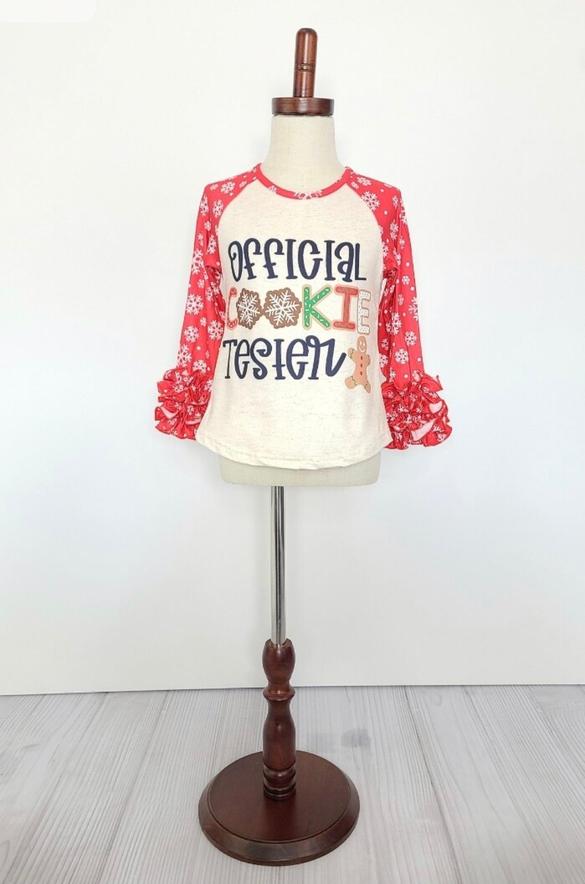 Girl Cookie Tester Raglan