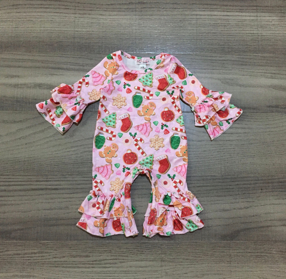 Pink Cookies Romper