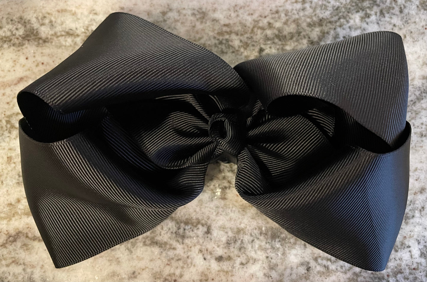 8 inch black bow